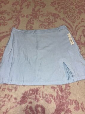 Speechless Light Blue Mini Skirt Women’s XL